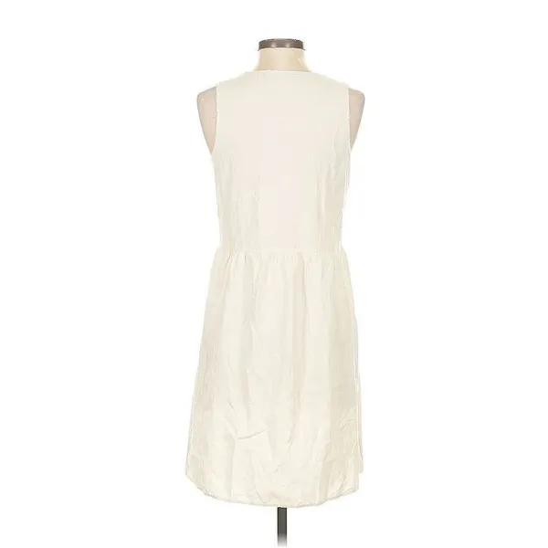 ✨Brandy Melville Arabella Cotton One Size Off White Dress✨ - Image 9