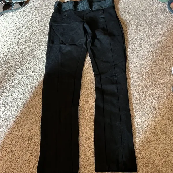 ‎Zara black leggings L - Image 3