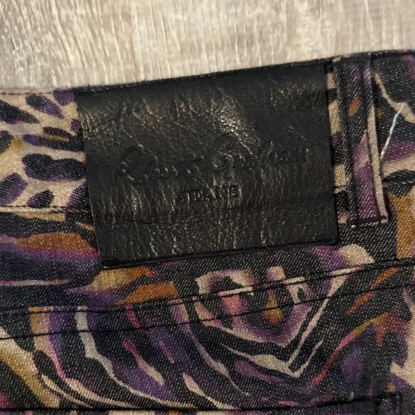 Robert Graham Women’s Deidre Collector‎ Multi Animal-Print Skinny Jeans Pants - Image 10