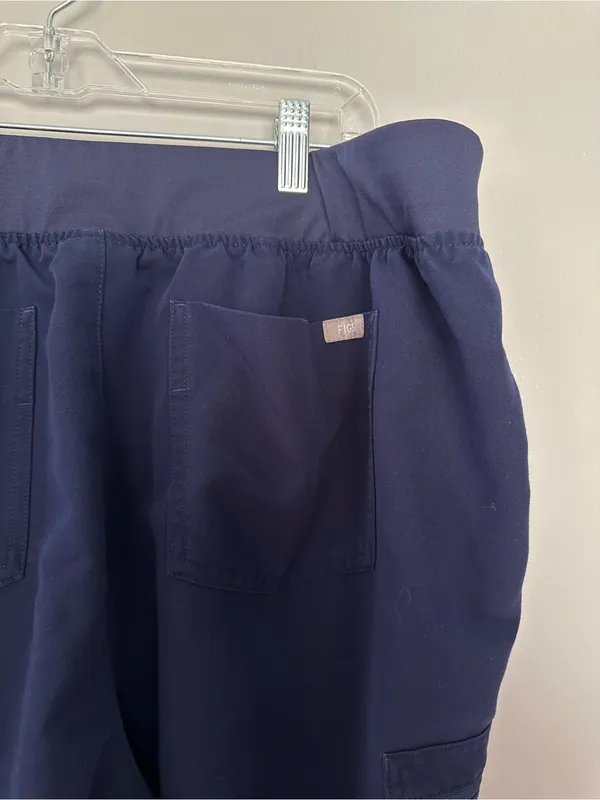 FIGS Zamora Casual Jogger Scrub Pants Navy 3XL - Image 7
