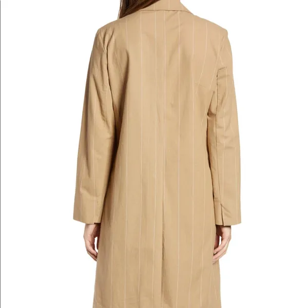 NWT Prima X Nordstrom Double Breasted Jacket Trench Coat Large - Image 5