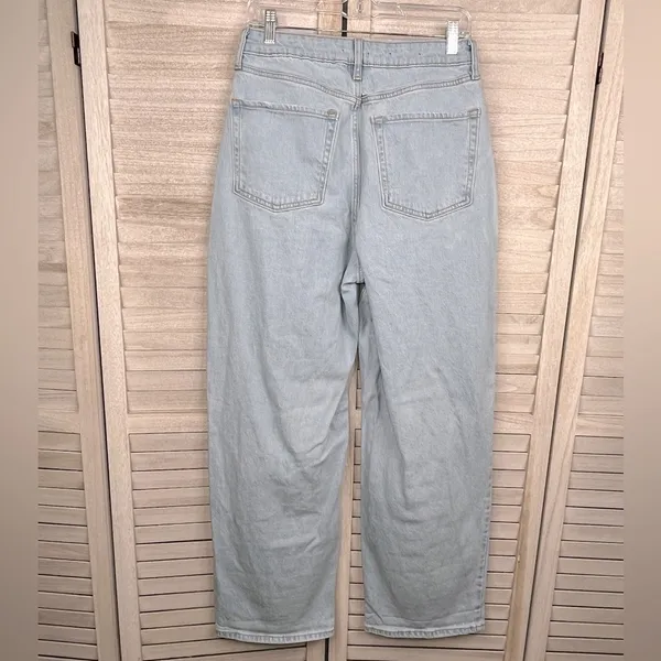 WILD FABLE Highest Rise Baggy Jeans with Distressing-8/29R - Image 2
