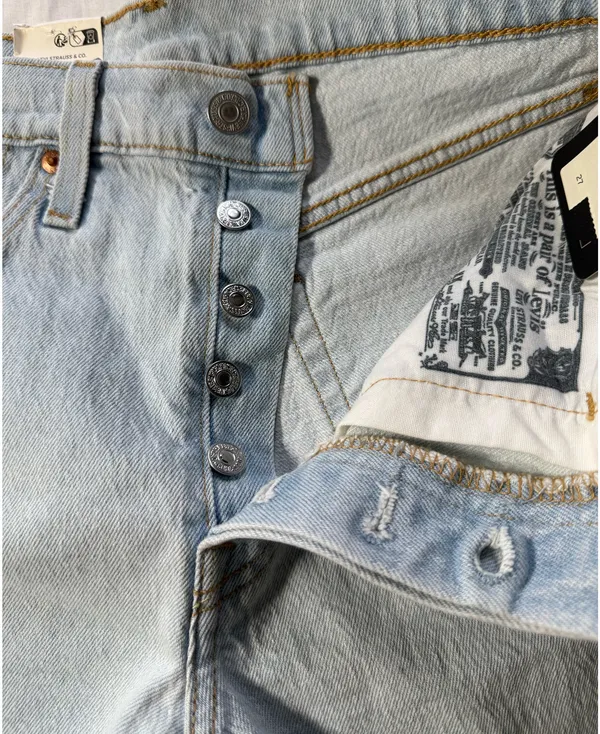 501 Levi’s High-Rise Shorts Premium Denim - Image 3