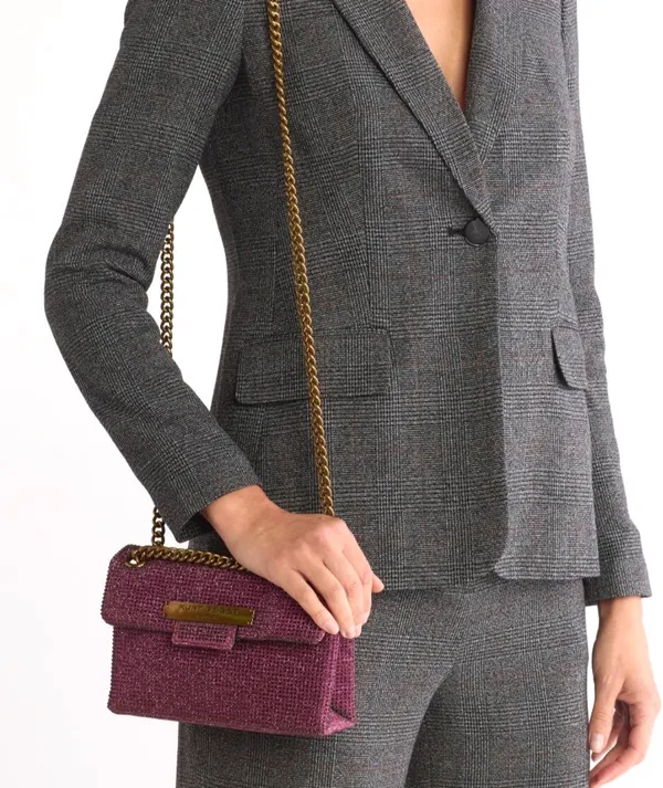 Kurt Geiger London Rhinestone Mini Brixton Shoulder Bag - Image 2