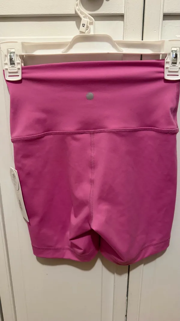 Yogalicious Pink Biker Shorts - Image 2