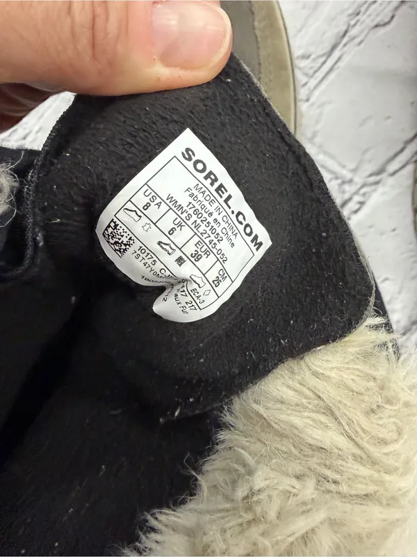 Sorel Grey Lace Up Winter Boots Womens 8 Winter Snow Gorpcore Granola Snow - Image 6