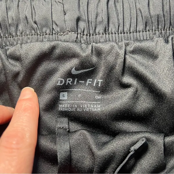 Nike‎ Dri-Fit Tempo Shorts Womens Small Black Track Running Short Brief Lined - Image 6