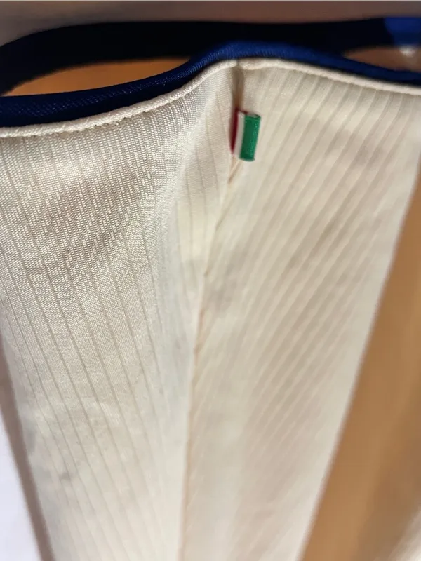 Diadora Pale Yellow Tennis Chemise with Black Trim - Image 10
