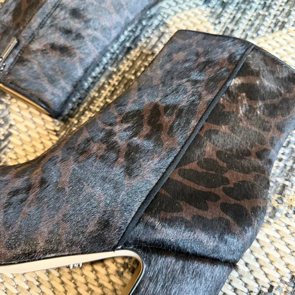 Sam Edelman fawn ankle bootie Chic Leopard Print Ankle Boots - Image 4