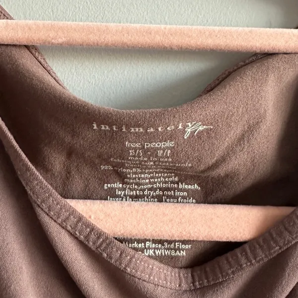 free people brown halter crop top - Image 3