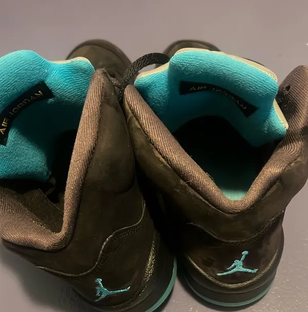 7Y / Sz 8 Women’s JORDAN AIR JORDAN 5 RETRO 'AQUA - Image 8