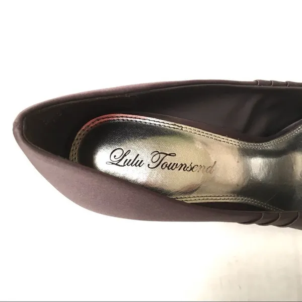 Lulu Townsend Daffodil peep toe heels 8.5 W‎ - Image 9