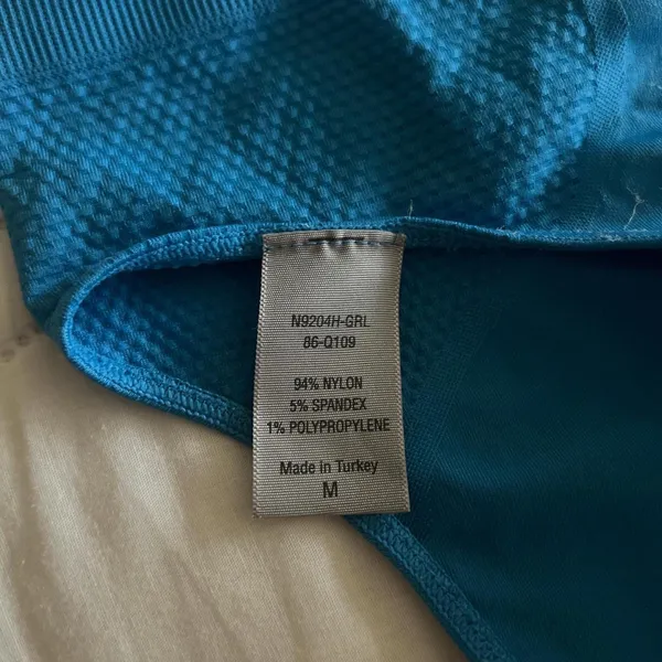 Blue sports bra #activewear Champion size M No flaws - Image 4