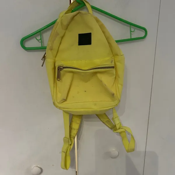 Herschel Yellow Backpack small - Image 6