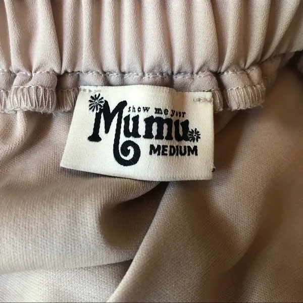 Show‎ Me Your Mumu Amanda Maxi Dress Blush Medium - Image 9