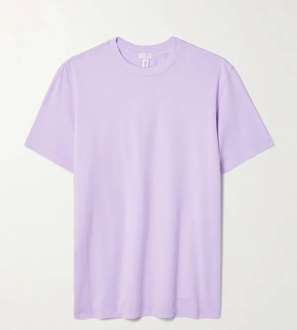 SKIMS Boyfriend stretch-modal and cotton-blend jersey T-shirt - Lily size xs - Image 7