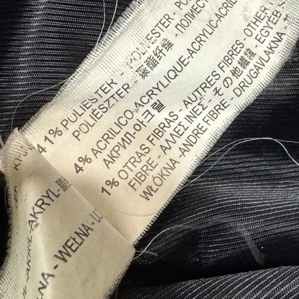 Zara Basic Women's Gray Hooded Coat Jacket Size S‎ - Image 8
