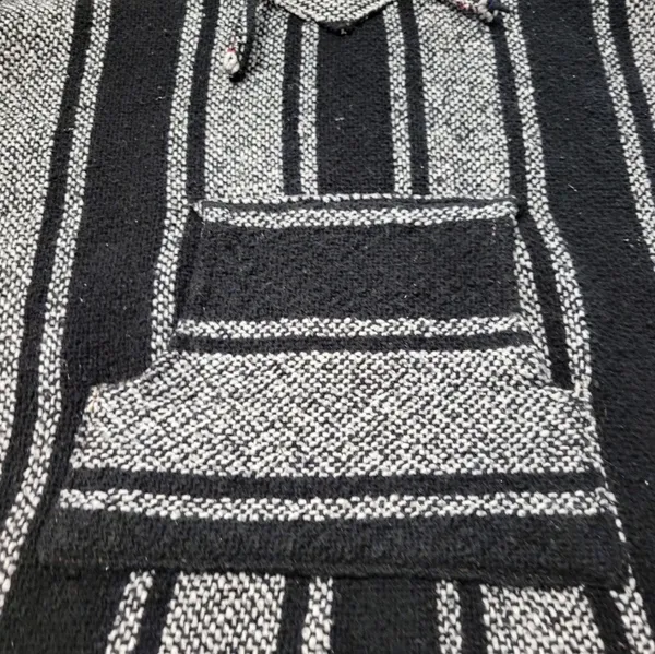 Maco Baja Sweater Size Large L Baja Hoodie Mexican Style Hoodie Drug Rug Sweater Unisex Hoodie - Image 3