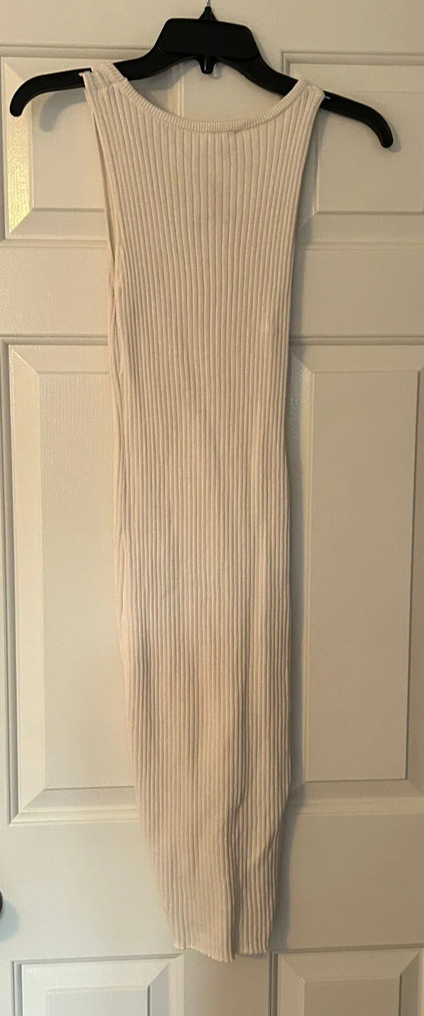 White Mini Dress - Image 4