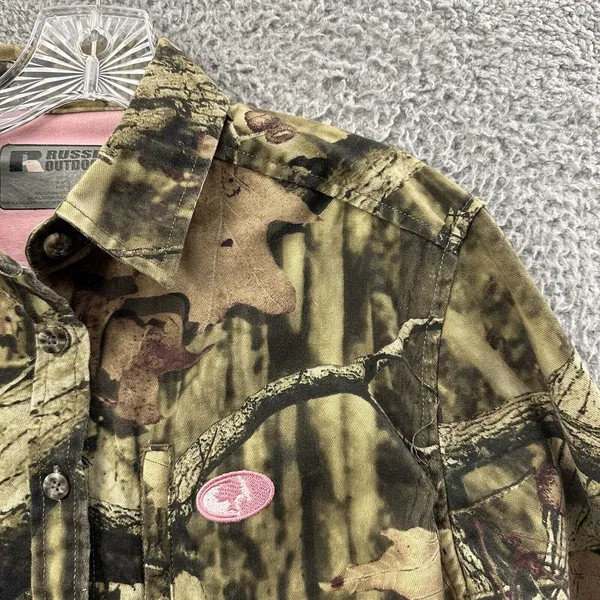 Russell Outdoors Realtree Break Up‎ Infinity Button Up Shirt Gorpcore Women's M - Image 2
