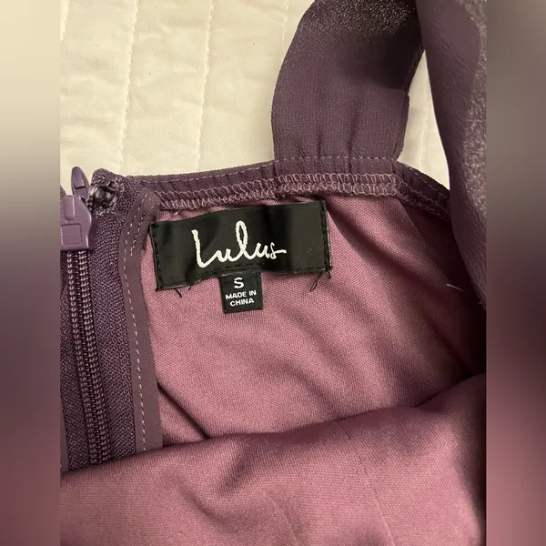 NWOT Lulus Air of Romance Dusty Purple Maxi Dress - Image 7