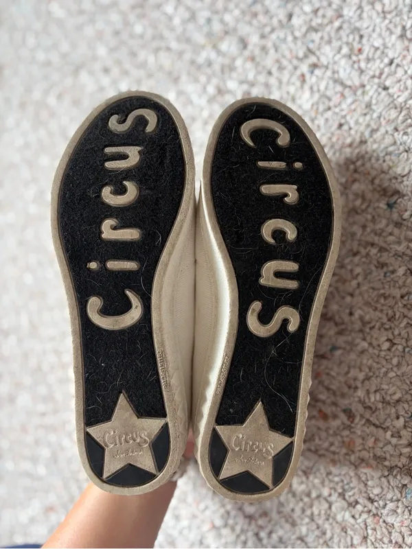 Circus by Sam Edelman Women's White Canvas Deck Shoes Size 7 M Rose' All Day - Image 4