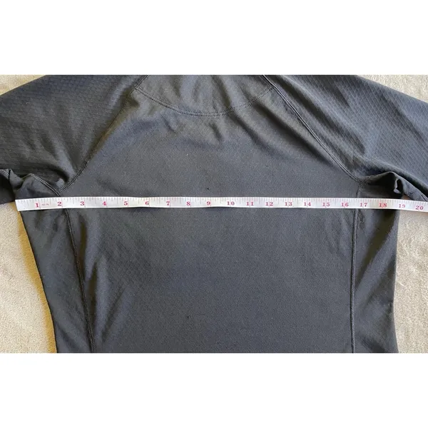 Patagonia Women's M Capilene Midweight Base Layer Shirt Black Long Sleeve Top - Image 6
