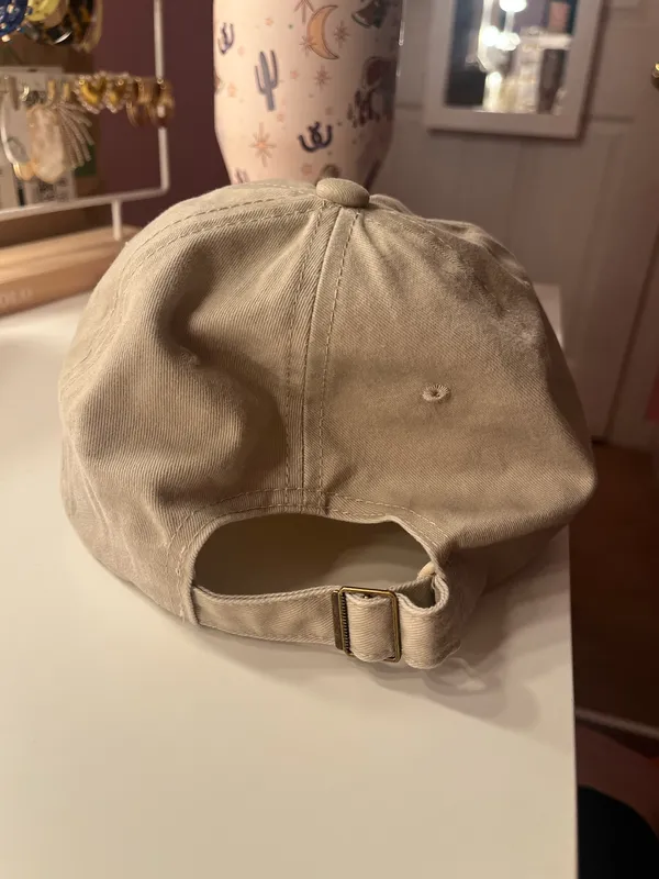 Graphic baseball cap Tan - Image 3