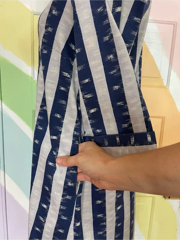 Tuckernuck Charlie Dress in Stillwater Blue Stripe Mini Cotton Sz XS 🧡🎀 - Image 8
