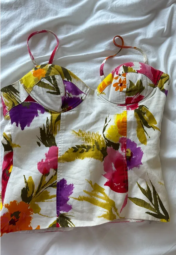 Vintage Floral Top Forever 21 - Image 5