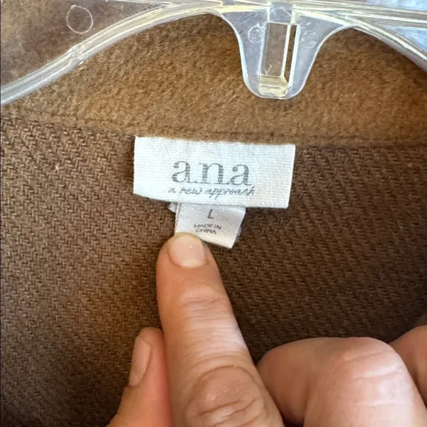 a.n.a Tan Utility Jacket for Women - Image 2