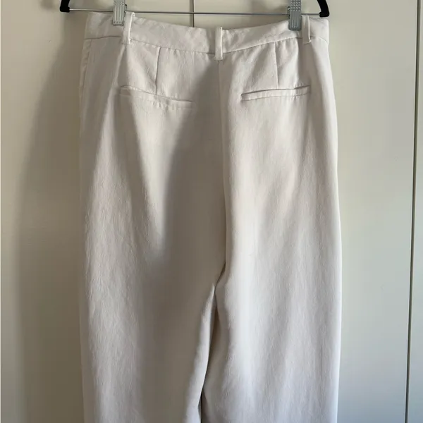 Aritzia / Wilfred Effortless Pant - Ivory Size 8 - Image 6