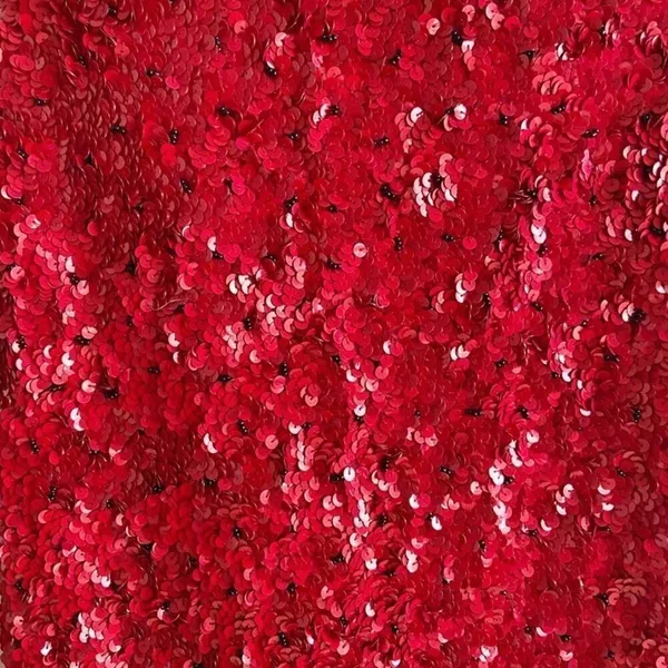 Scala Red Sequin Mini Dress - Image 2