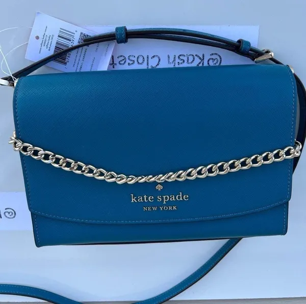 Kate Spade New York Dark Peaco Carson Crossbody Purse - Image 5