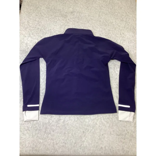 Golftini Womens Navy Blue Full Zip Golf Jacket White Cuffs XS RN135341 - Image 5