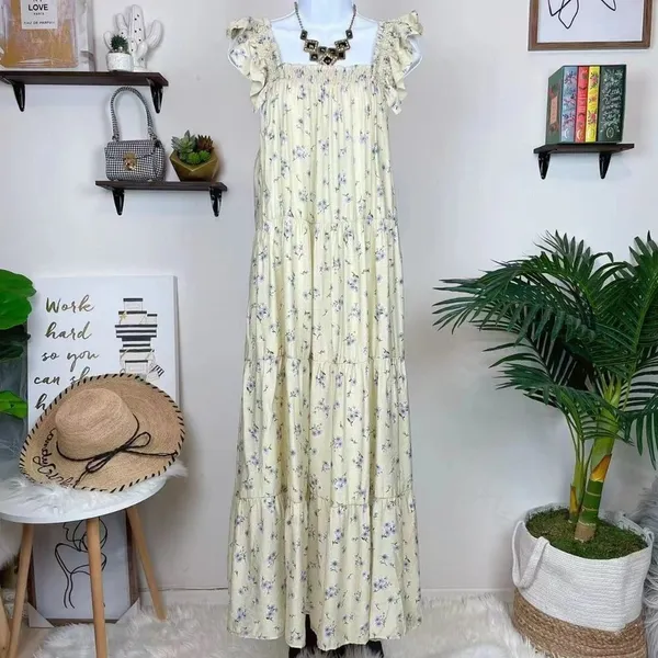 MOON RIVER Floral Printed Maxi Dress Size Small NWT - Image 2