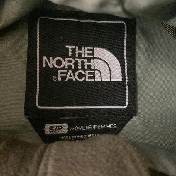 The North Face S/M Women’s Rain Jacket HyVent Olive Green Winter Coat Size Small - Image 3