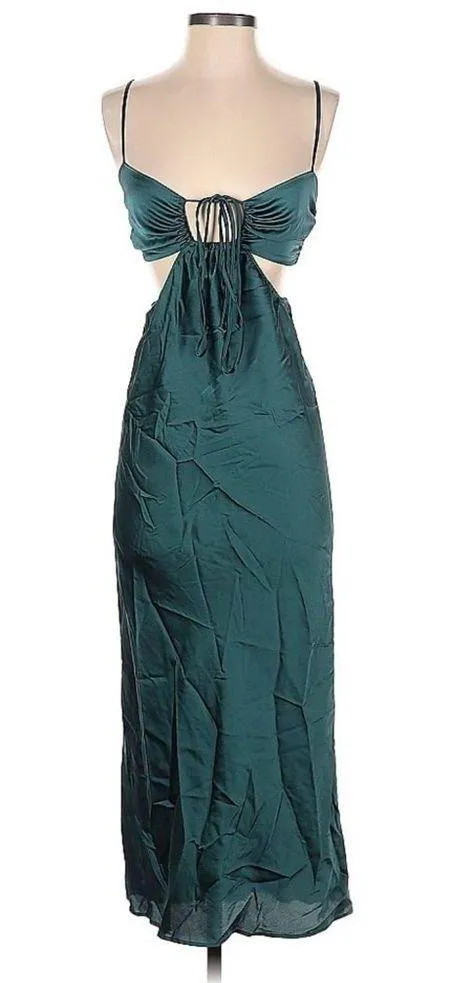 Show Me Your Mumu Revolve x Codie Cut Out Dress in Jade dress - Image 6
