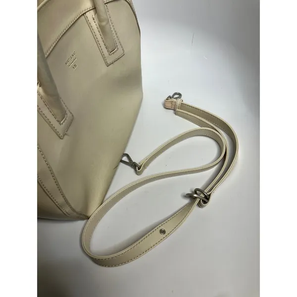 Matt &‎ Nat ivory vegan Leather bag medium size shoulder crossbody strap - Image 6