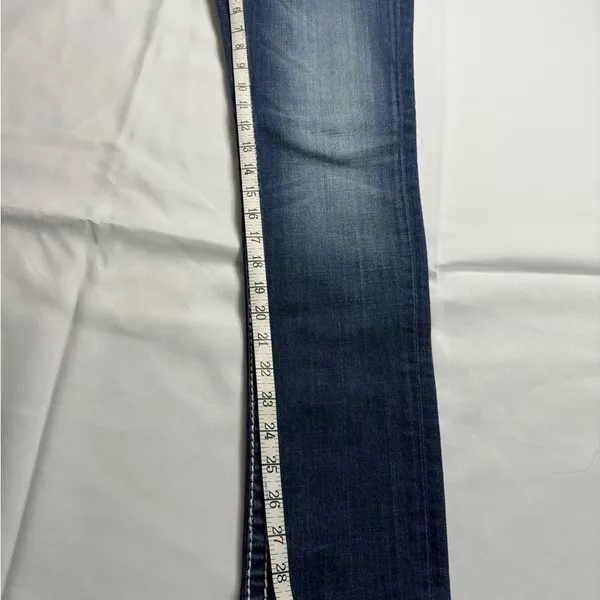 Studio Blue Boot Cut Jeans with Embroidered Design Size undefined - Image 5