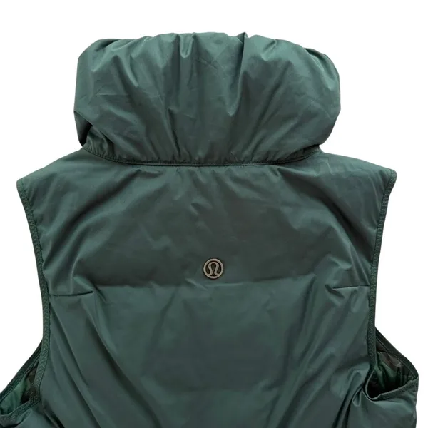 Lululemon Fluffin Awesome Vest Fuel Green Size 6 Goose Down Puffer Ski Outdoors - Image 8