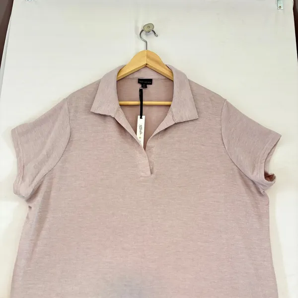 Coco + Carmen Mauve Pink‎ Polo Dress Short Sleeve Knit Shift XXL NEW - Image 10