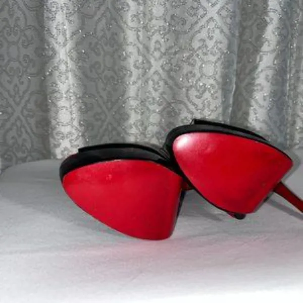 Only Maker black & red patent Stiletto Size 7 - Image 4