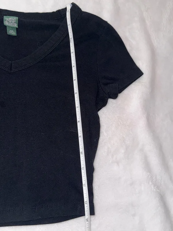 Wild Fable Black Crop Top - Image 4