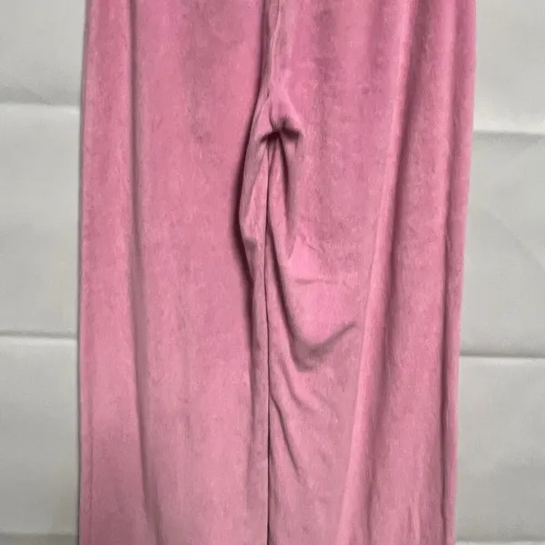 I.AM.GAIA Terry Pants Womens XS 100% Cotton High Waist Wide Leg Gilry Romantic - Image 10