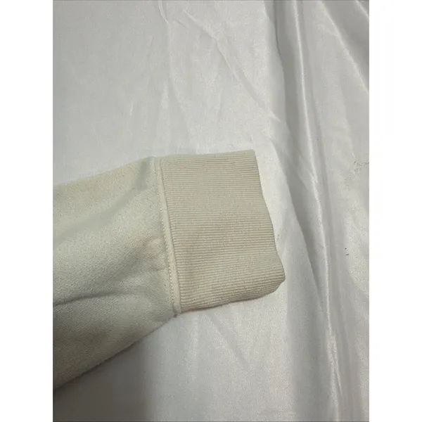 Universal Threads Off White Sweatshirt Women's M Zippered Front Long Sleeve - Image 5