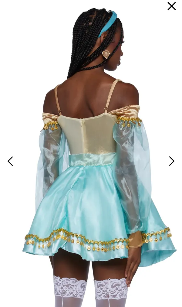 Dolls kill trickz n treatz desert princess costume M - Image 6