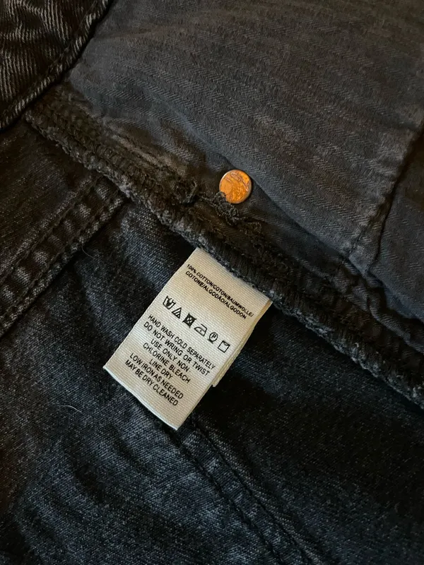 Free People Zip It Up Skirt Denim Vintage - Image 5