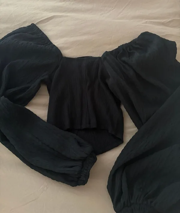 Urban Outfitters Black Long Sleeve Top - Image 2