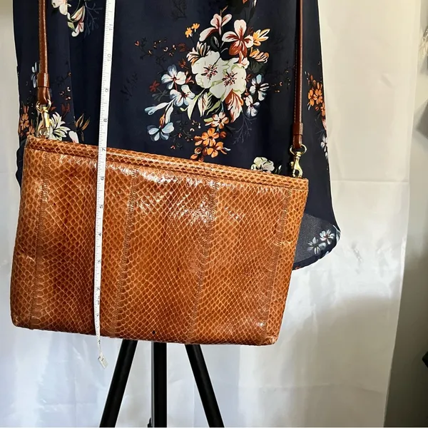 Genuine Snake Skin Crossbody Purse - Image 6